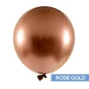 Decostar™ Chrome Latex Balloon 5" 50pc/bag - Rose Gold