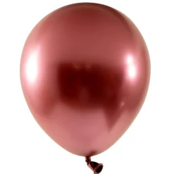 Decostar™ Chrome Latex Balloon 5" 50pc/bag - Red