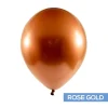 Decostar™ Chrome Latex Balloon 12" 50pc/bag - Rose Gold