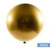 Decostar™ Chrome Latex Balloon 36" 2pc/bag - Gold
