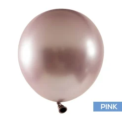 Decostar™ Chrome Latex Balloon 5" 50pc/bag - Pink
