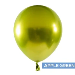 Decostar™ Chrome Latex Balloon 5" 50pc/bag - Apple Green