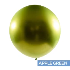 Decostar™ Chrome Latex Balloon 36" 2pc/bag - Apple Green