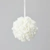 Decostar™ Foam Rose Ball 6½" - 12 Pieces - White