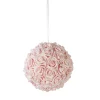 Decostar™ Foam Rose Ball 10" - Blush