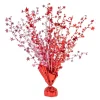 Decostar™ Foil Balloon Weight Centerpiece With Stickers 6oz 12" - Red
