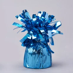 Decostar™ Foil Balloon Weight 6oz - 5" - 12 pieces - Turquoise