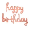 Decostar™ "HAPPY BIRTHDAY" Balloon - Rose Gold