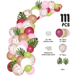 Decostar™ Island Tropical Theme Balloon Garland Set 16ft