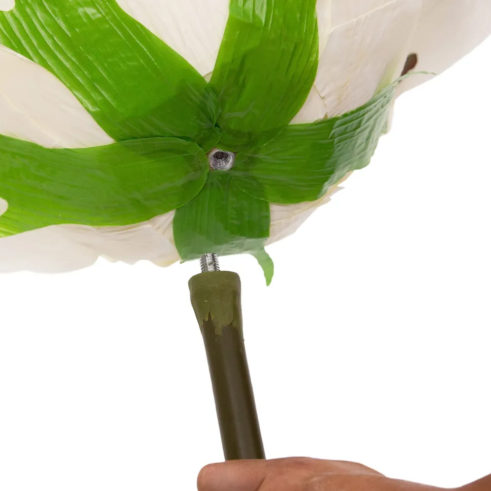 Decostar™ Jumbo Rose 53" - White