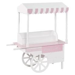 Decostar™ Kids' Wooden Market Cart 55" - Pink