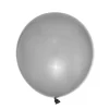 Decostar™ Latex Balloon 9" 100pc/bag - Silver