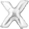 Decostar™ Letter Mylar Foil Balloon 16" - "X"