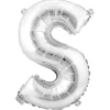 Decostar™ Letter Mylar Foil Balloon 16" - "S"