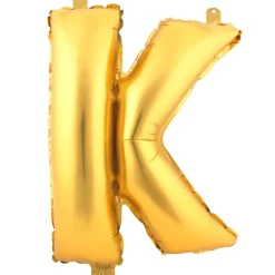 Decostar™ Letter Mylar Foil Balloon 34" - "K"
