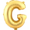 Decostar™ Letter Mylar Foil Balloon 16" - "G"