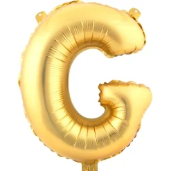 Decostar™ Letter Mylar Foil Balloon 16" - "G"