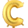Decostar™ Letter Mylar Foil Balloon 34" - "C"