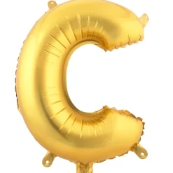 Decostar™ Letter Mylar Foil Balloon 34" - "C"
