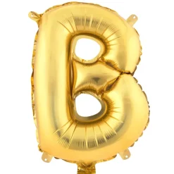 Decostar™ Letter Mylar Foil Balloon 16" - "B"