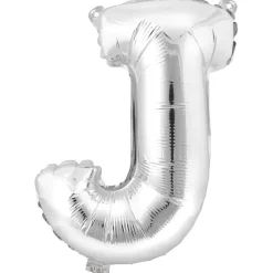 Decostar™ Letter Mylar Foil Balloon 34" - "J"