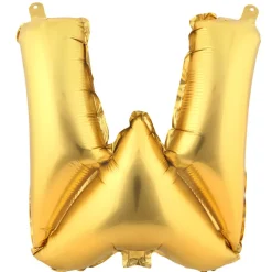 Decostar™ Letter Mylar Foil Balloon 34" - "W"