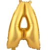 Decostar™ Letter Mylar Foil Balloon 16" - "A"