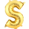 Decostar™ Letter Mylar Foil Balloon 16" - "S"