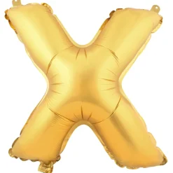 Decostar™ Letter Mylar Foil Balloon 34" - "X"