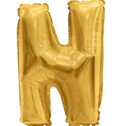 Decostar™ Letter Mylar Foil Balloon 16" - "N"