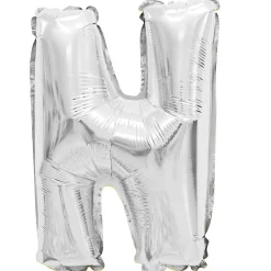 Decostar™ Letter Mylar Foil Balloon 16" - "N"