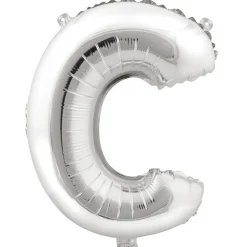 Decostar™ Letter Mylar Foil Balloon 16" - "C"
