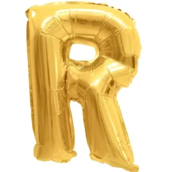 Decostar™ Letter Mylar Foil Balloon 34" - "R"