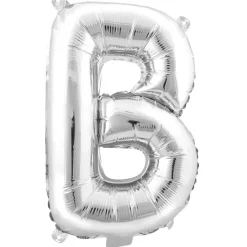 Decostar™ Letter Mylar Foil Balloon 16" - "B"