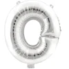 Decostar™ Letter Mylar Foil Balloon 16" - "O"
