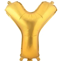 Decostar™ Letter Mylar Foil Balloon 16" - "Y"