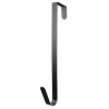 Decostar™ Metal Wreath Door Hanger 16" 2pc/set - Black