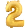 Decostar™ Number Mylar Foil Balloon 34" - "2"