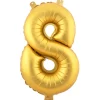 Decostar™ Number Mylar Foil Balloon 34" - "8"