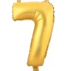Decostar™ Number Mylar Foil Balloon 16" - "7"