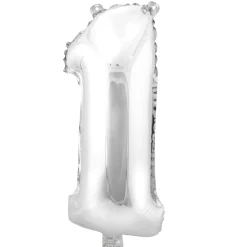 Decostar™ Number Mylar Foil Balloon 34" - "1"