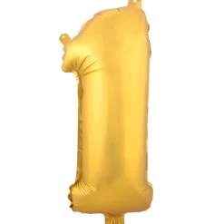 Decostar™ Number Mylar Foil Balloon 34" - "1"