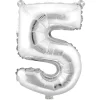 Decostar™ Number Mylar Foil Balloon 16" - "5"