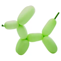 Decostar™ 260Q(2" x 60") Twisting Balloon 100pc/bag - Apple Green