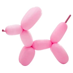 Decostar™ 260Q(2" x 60") Twisting Balloon 100pc/bag - Pink