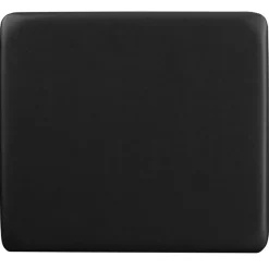 DecoStar™ Replacement Cushion for Firmfold™ Resin Folding Chair - Black
