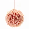 Decostar™ Rose Silk Flower Pomander Kissing Ball 10" - Blush