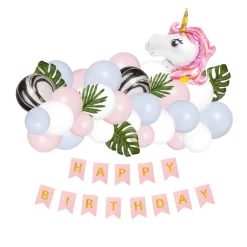 Decostar™ Tropical Birthday Theme Balloon Garland Set 16ft