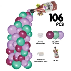 Decostar™ Wine Theme Balloon Garland Set 16ft