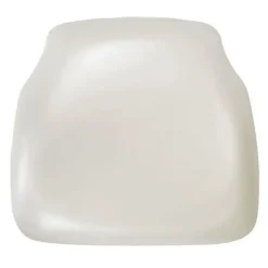 DecoStar™ Wood-Backed Vinyl Cushion for Chiavari EnvyChair™ - Ivory